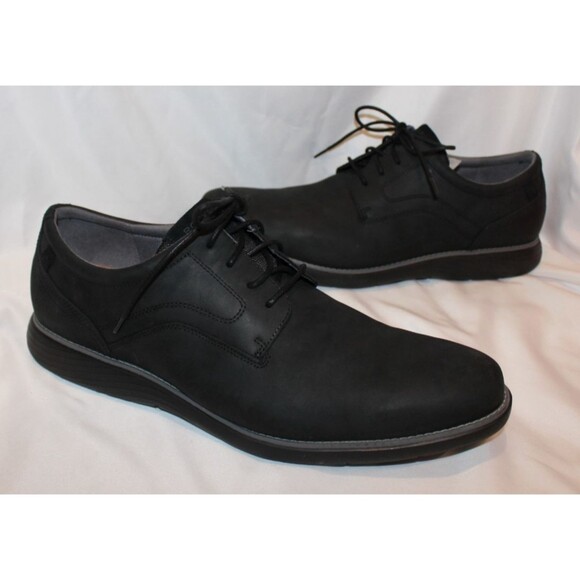 Rockport Men's Garett Plain Toe Oxford Shoes BLACK NIB SZ 15 - Picture 6 of 6